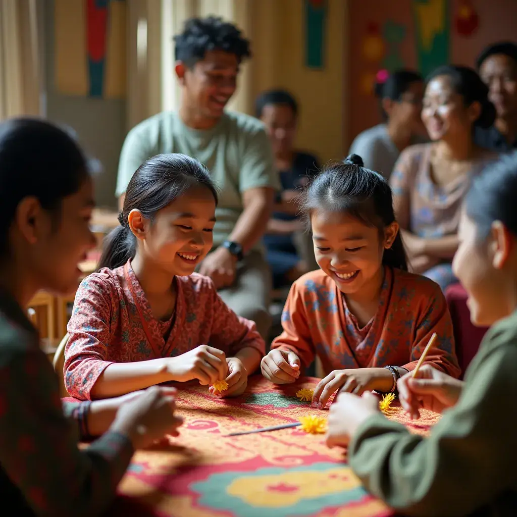 Professional team collaboration